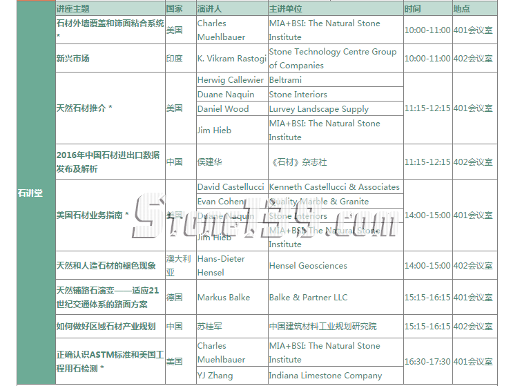 第17屆廈門石材展 開(kāi)幕倒計(jì)時(shí)21天 世界石材大會(huì) 7號(hào)議程發(fā)布