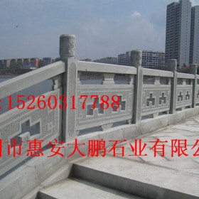 崇武石雕欄桿廠家，福建河道防護(hù)欄加工定制