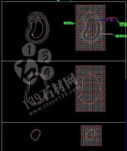 大型天然石材浴缸 石材泡池