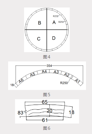 板材粘接法加工石材圓弧板